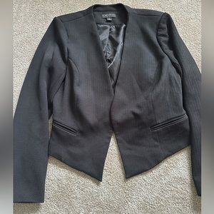 Forever 21 Plus size black crop blazer